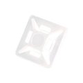 Del City Div Of Actuant Del City 9772 Mini 4-way Adhesive Mtg Base- 3/4" sq- Natural, 100 Pieces 9772